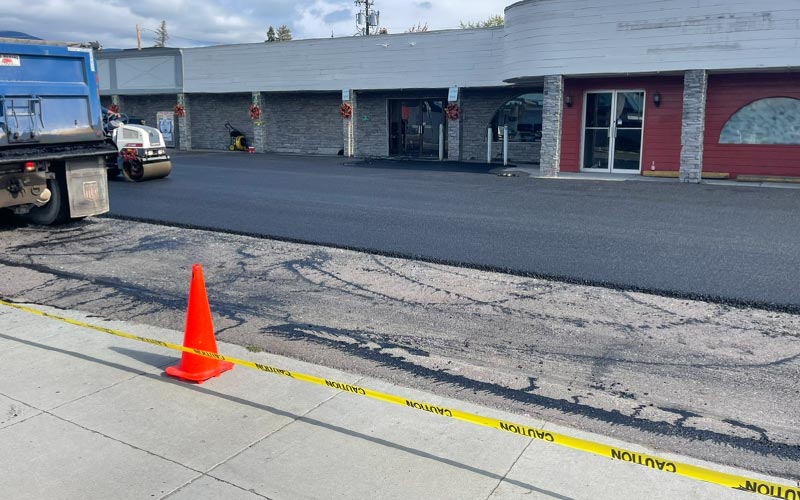 Asphalt paving and repair services - Kalispell Flathead Valley and Billings Montana